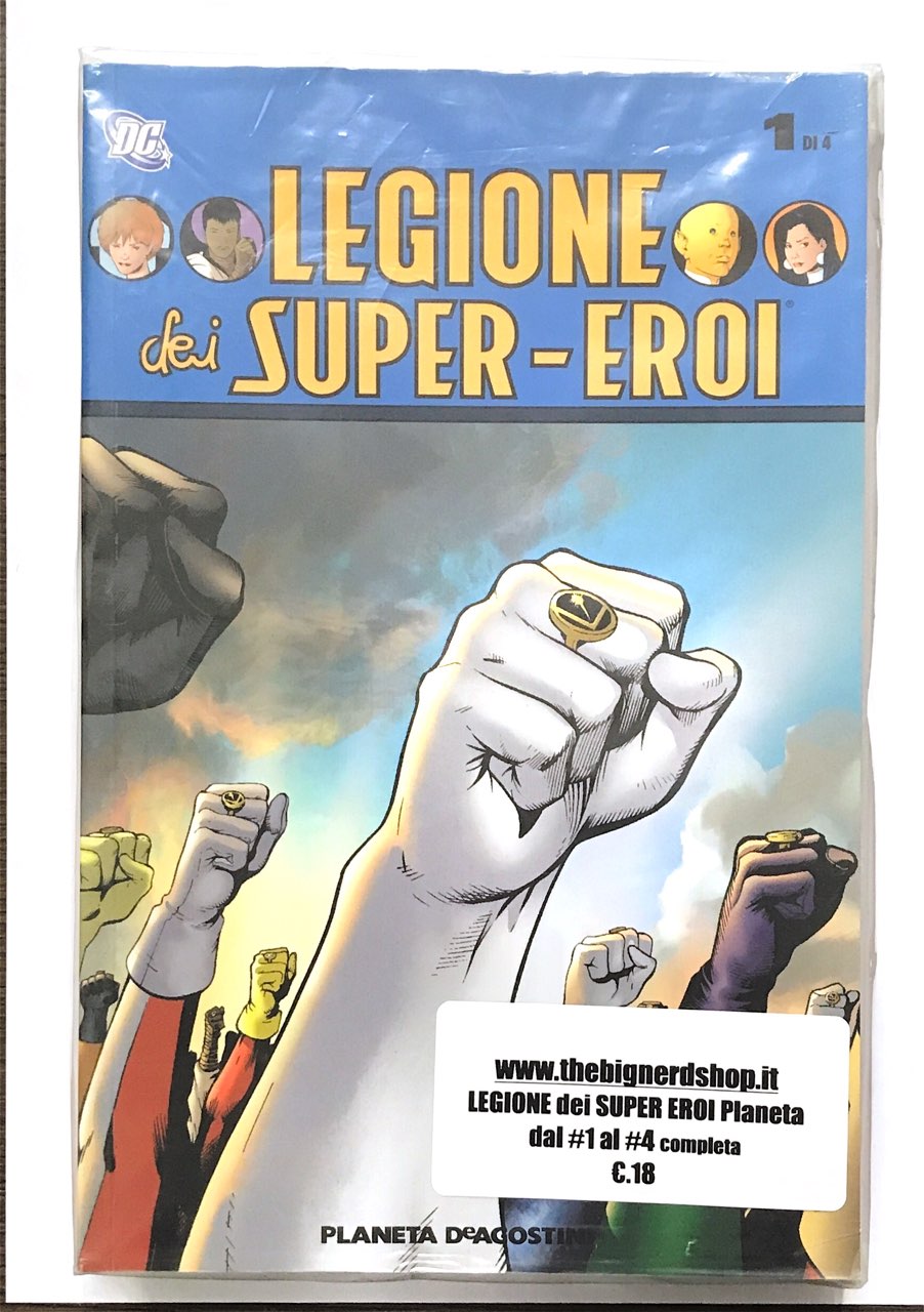 LEGIONE DEI SUPER EROI Dal 1 al 4 The Big Nerd Shop